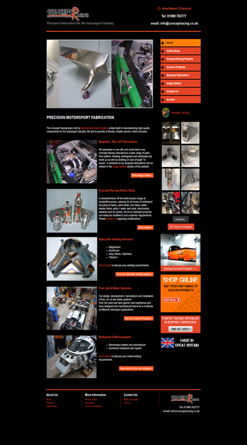 Precision Motorsport Fabrication screenshot 1